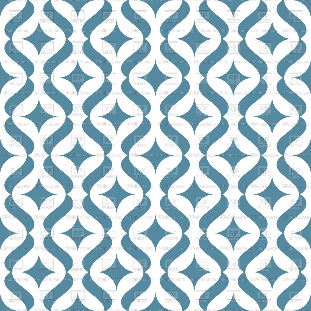 Simple Wavy Classic Pattern For Wallpaper Vector Image - Mardi Gras Patterns  Free - 1200x1200 Wallpaper 