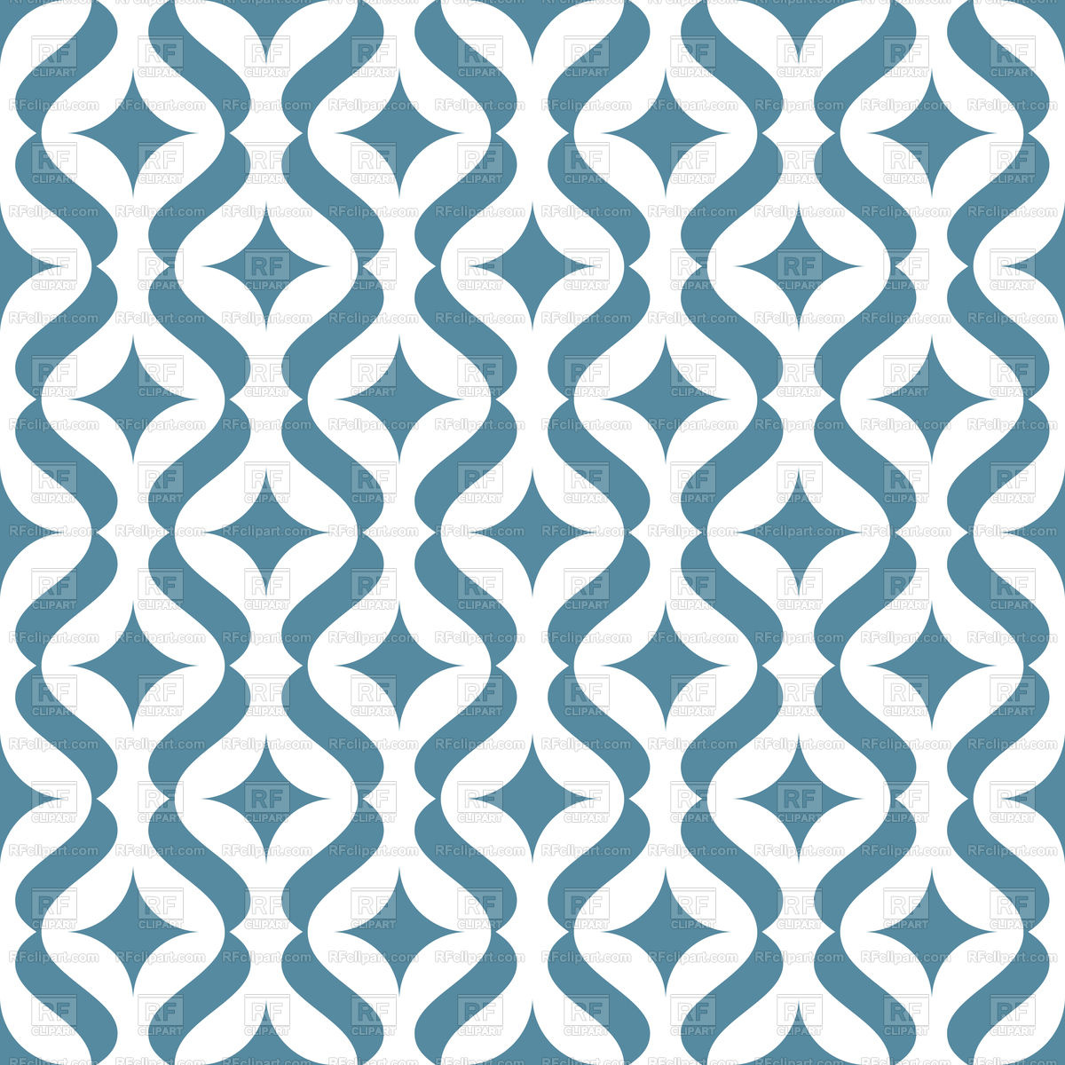 Simple Wavy Classic Pattern For Wallpaper Vector Image - Mardi Gras Patterns Free - HD Wallpaper 