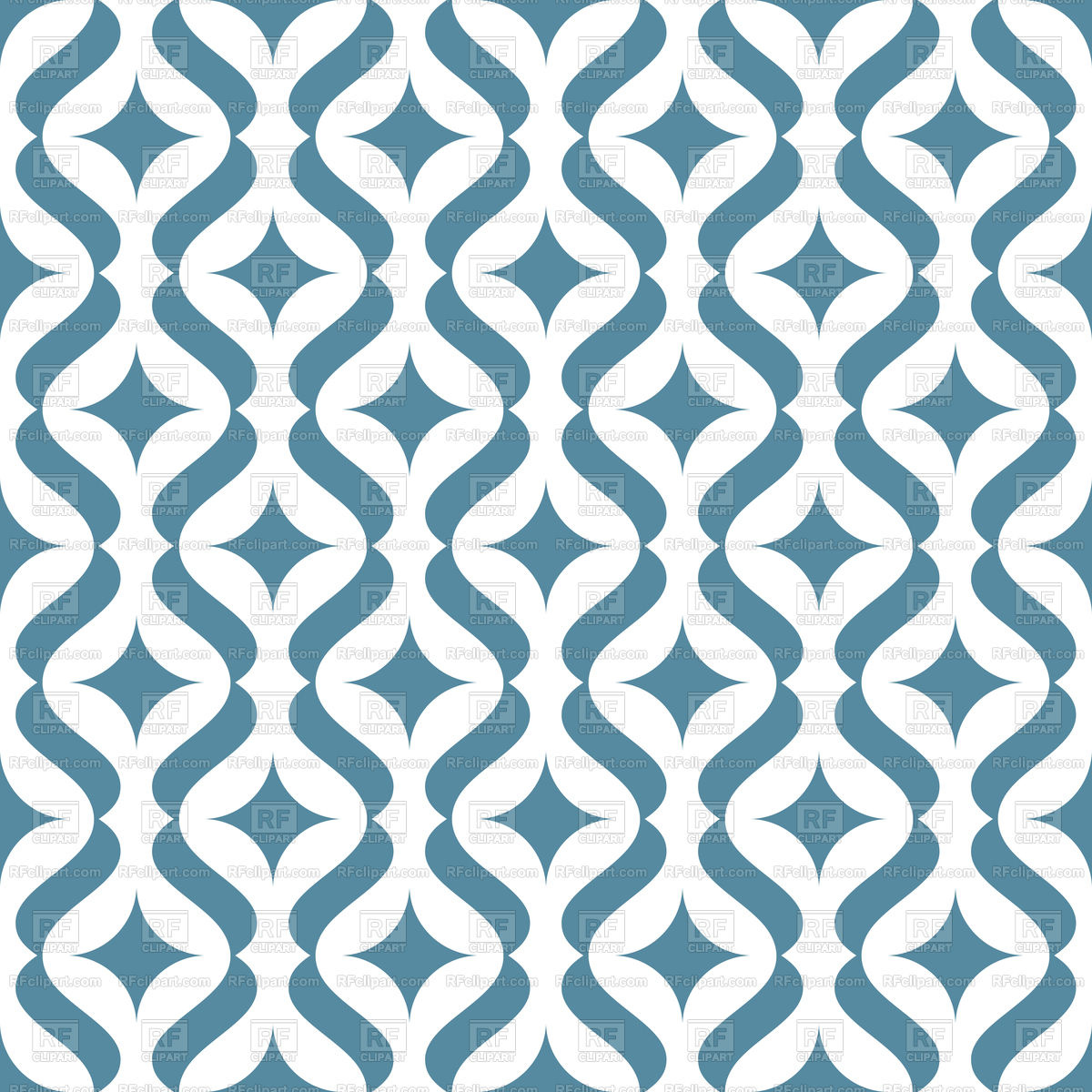 Simple Wavy Classic Pattern For Wallpaper Vector Image - Mardi Gras Patterns Free - HD Wallpaper 