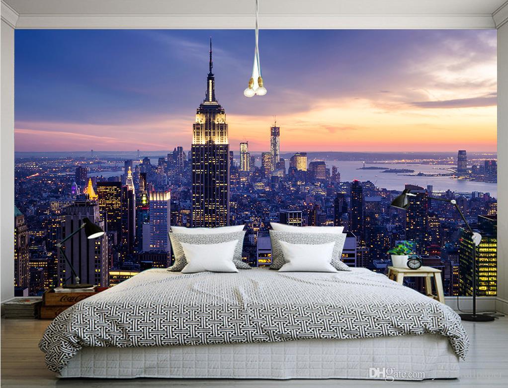 New York Landscape Wall - HD Wallpaper 