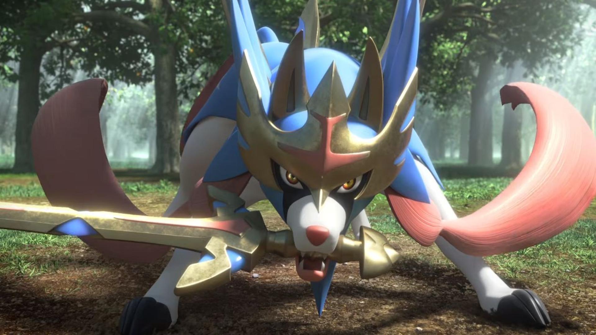 Pokemon Sword And Shield Legendaries Zacian - HD Wallpaper 