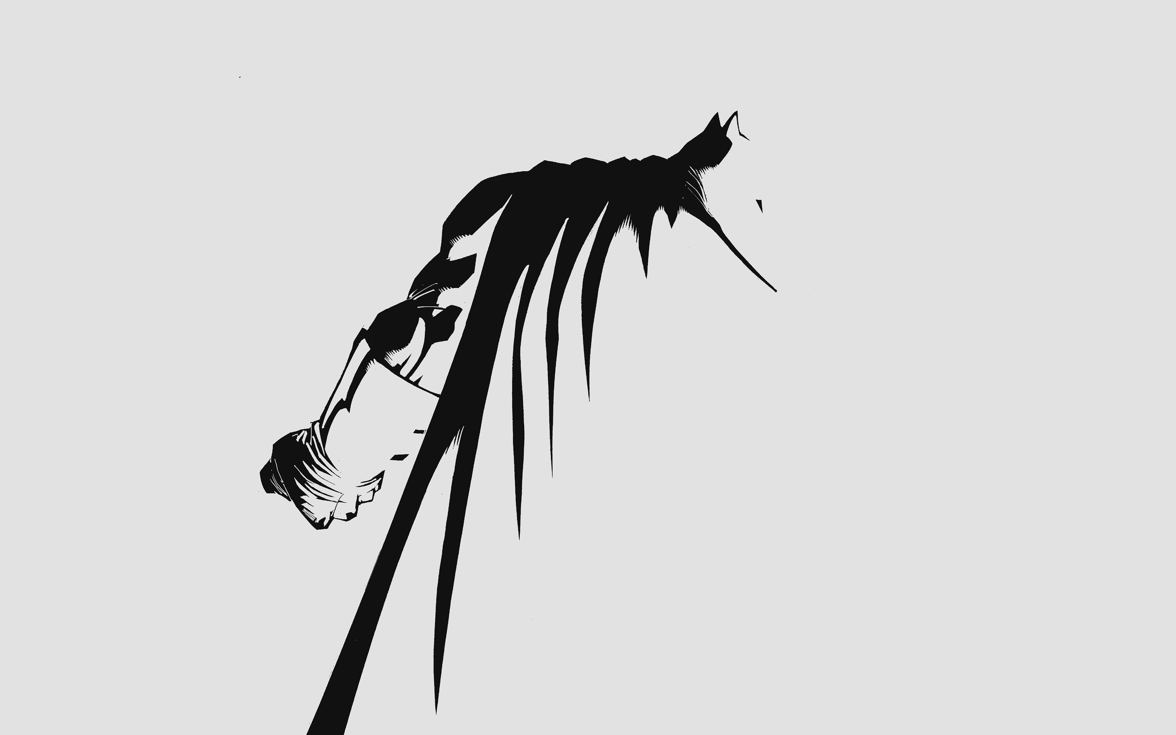 White And Black Simple 4k - HD Wallpaper 