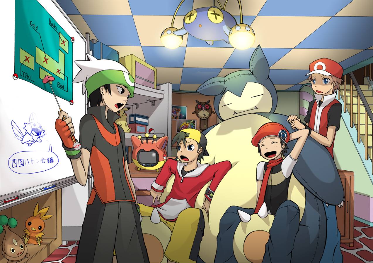 Pokemon Gold - Pokemon Adventures Red - HD Wallpaper 