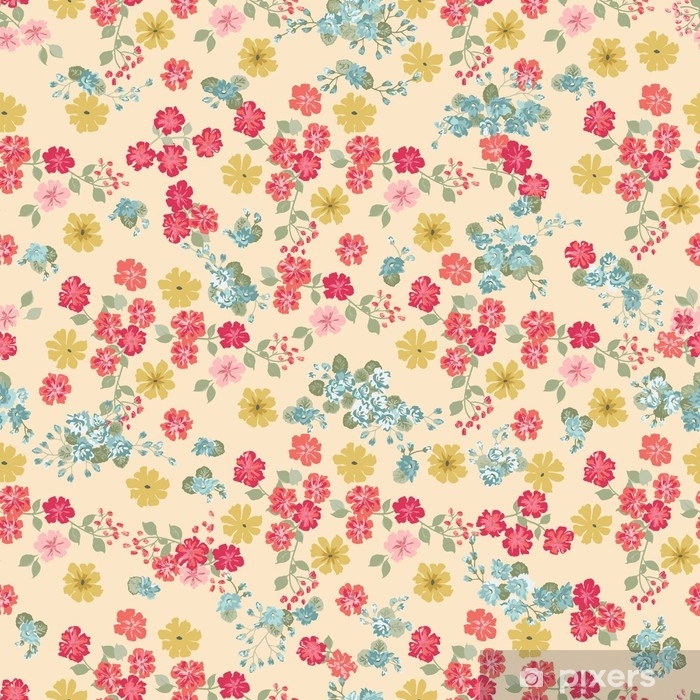 Motif Petite Fleur - HD Wallpaper 