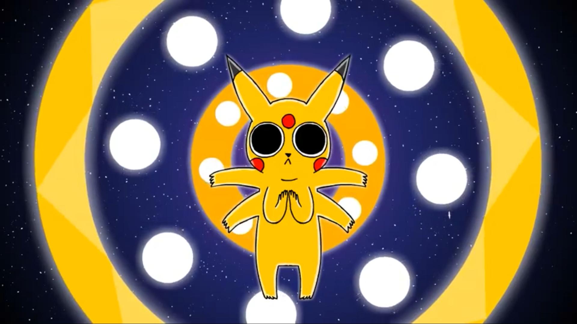 Desktop Free Download Pikachu Backgrounds - Pikachu On Acid Wallpaper Hd - HD Wallpaper 