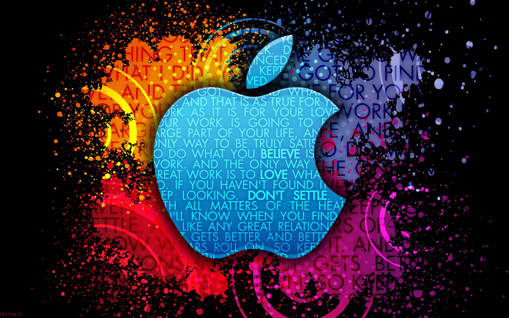2020 Other Images Cool Colorful Apple Wallpaper Designs - Cool Wallpaper  Apple - 1680x1050 Wallpaper 
