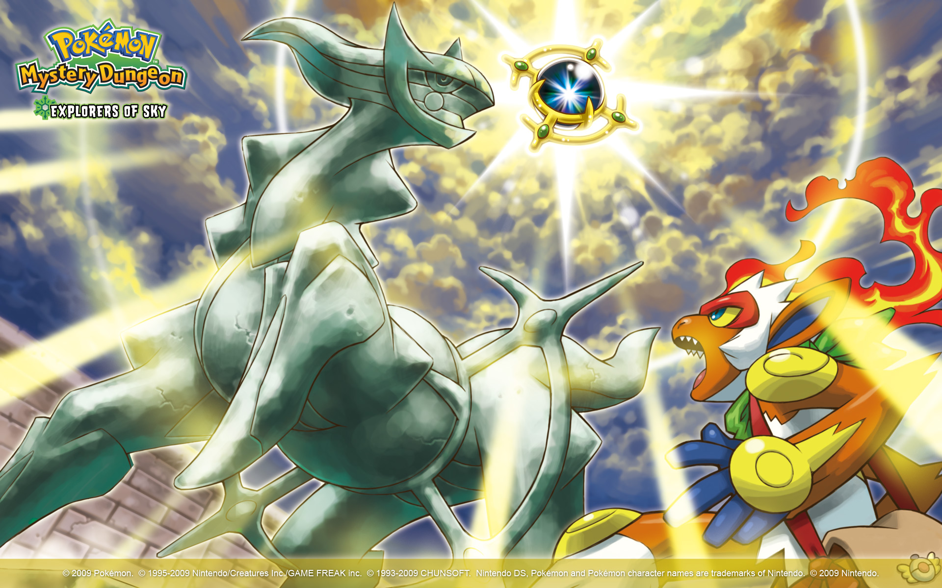Pokemon Explorers Of Sky Infernape - HD Wallpaper 