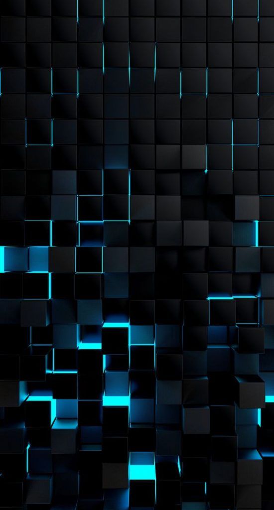 Cubos De Neon - HD Wallpaper 