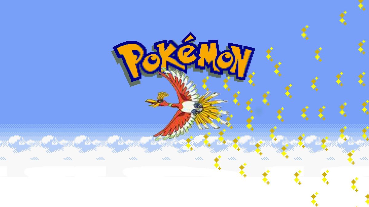 Pokemon Gold Pixels Ho 716052 Wallpaper For Pc Desktops, - Pokemon Gold Version Title Screen - HD Wallpaper 