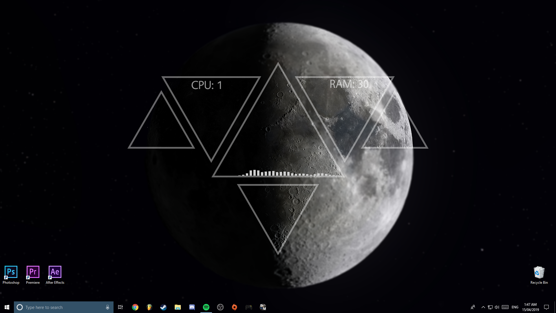 Clean Desktop - HD Wallpaper 