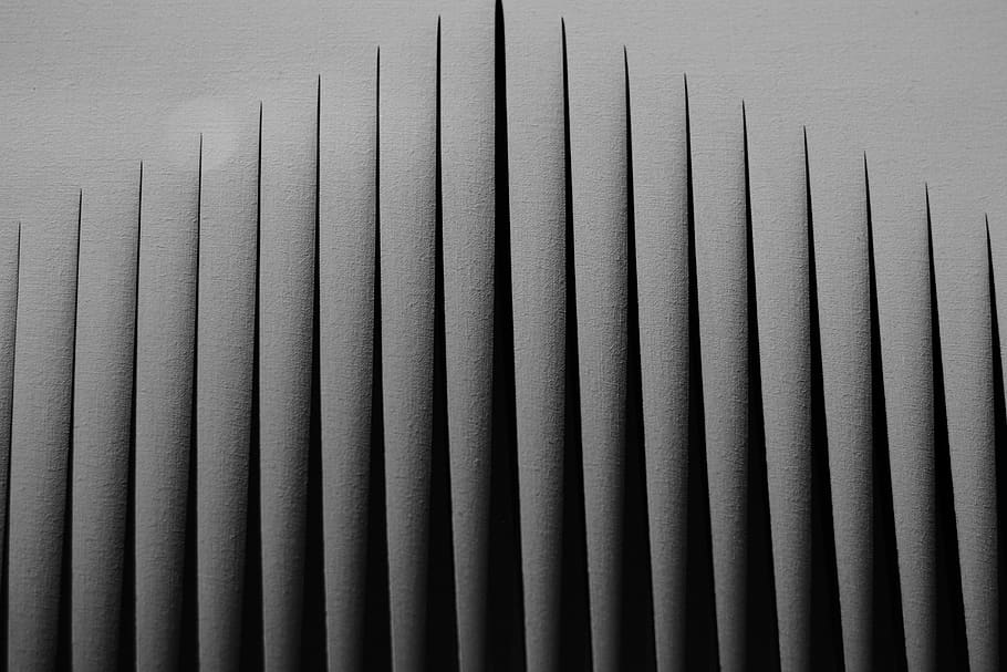 Shaded Lines Illustration, Modern, Artwork, Black And - Monochrome - HD Wallpaper 