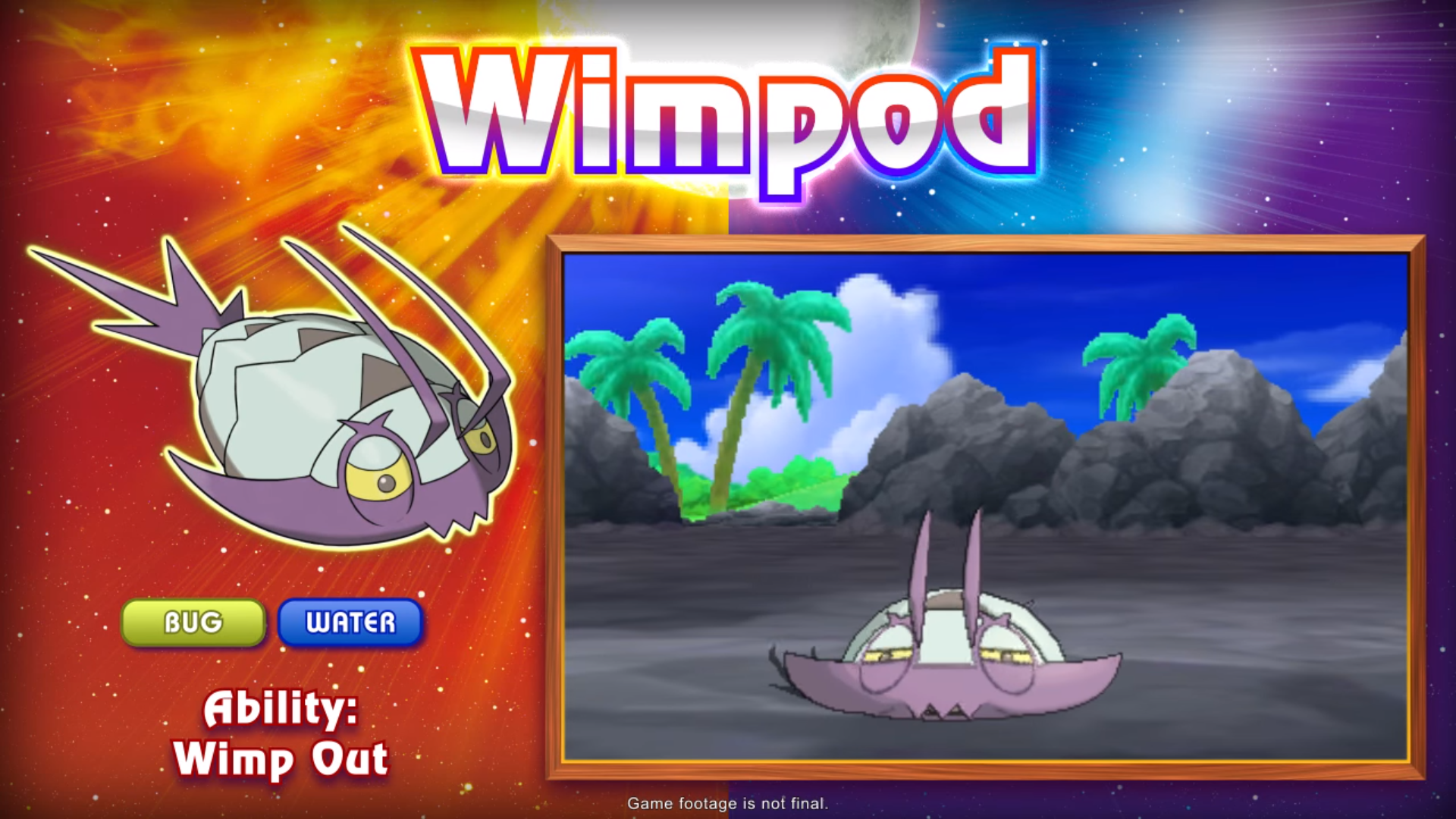 Pokemon Sun And Moon Weird Pokemon - HD Wallpaper 