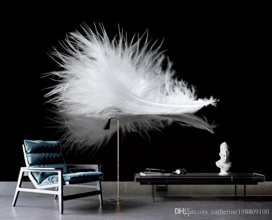 White Feather - HD Wallpaper 