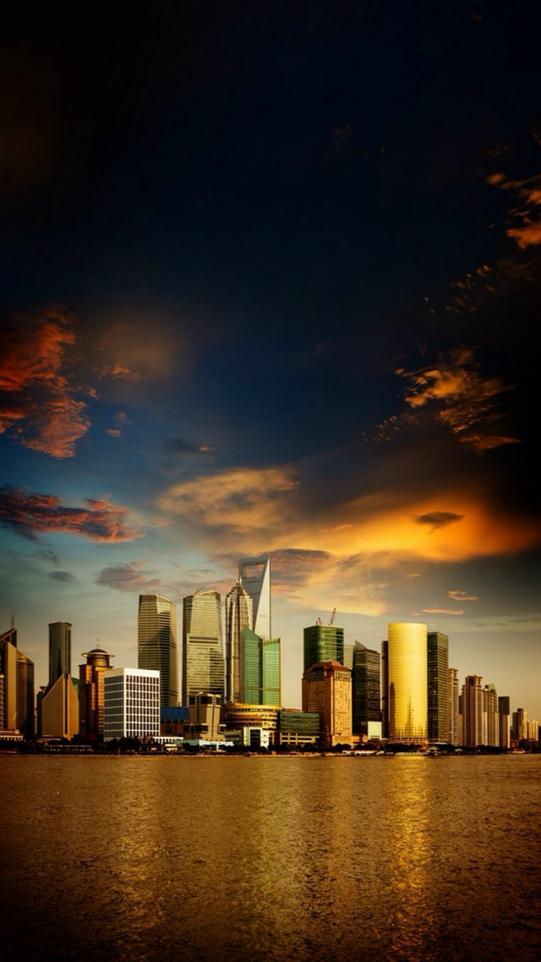 Pudong Skyline - HD Wallpaper 