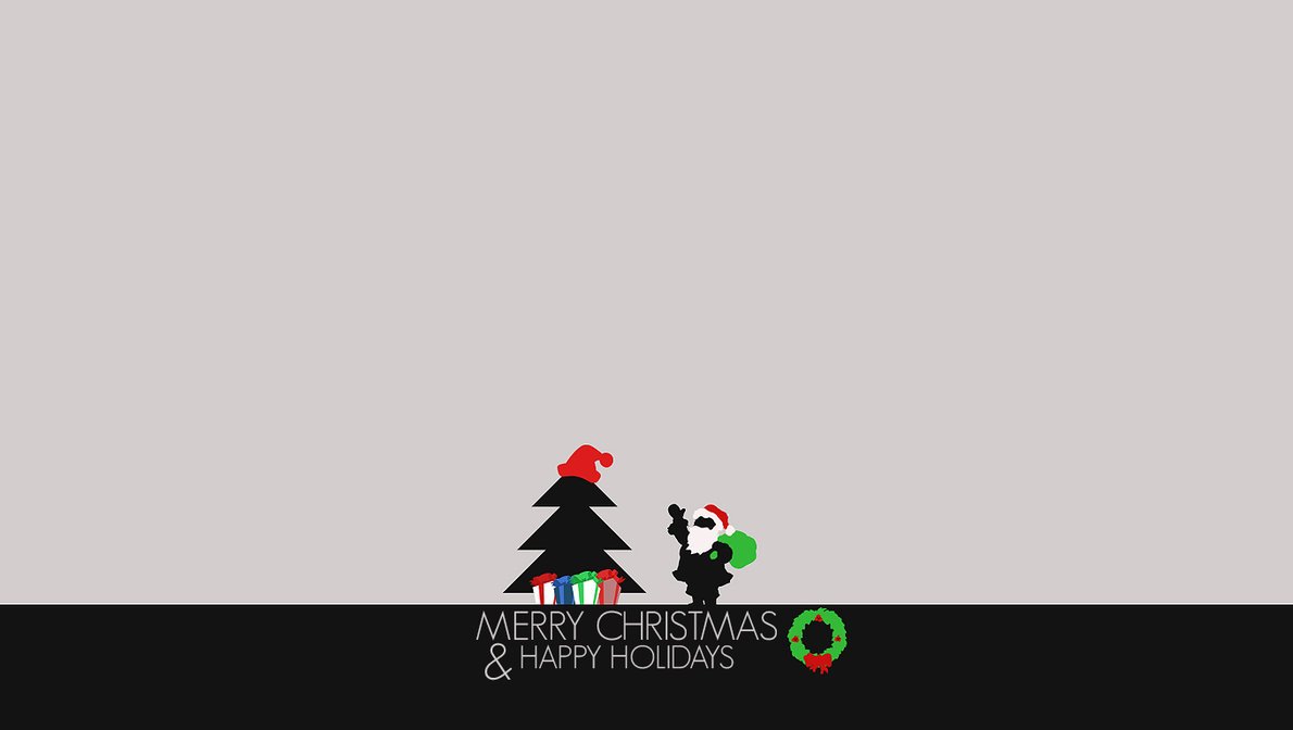 Minimalist Christmas Wallpaper Desktop - HD Wallpaper 