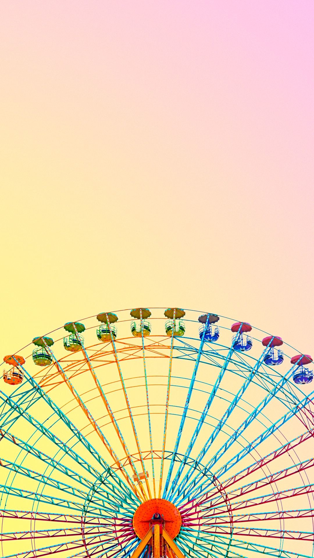 1080x1920, Wallpapers For Your Phone Minimalist Iphone - Ferris Wheel Wallpaper Iphone - HD Wallpaper 