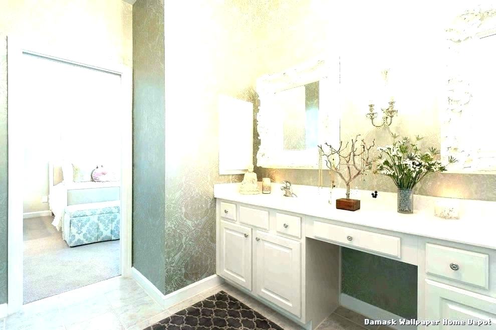 Home Depot Wallpaper Designs Bathroom Room Style Ideas - HD Wallpaper 