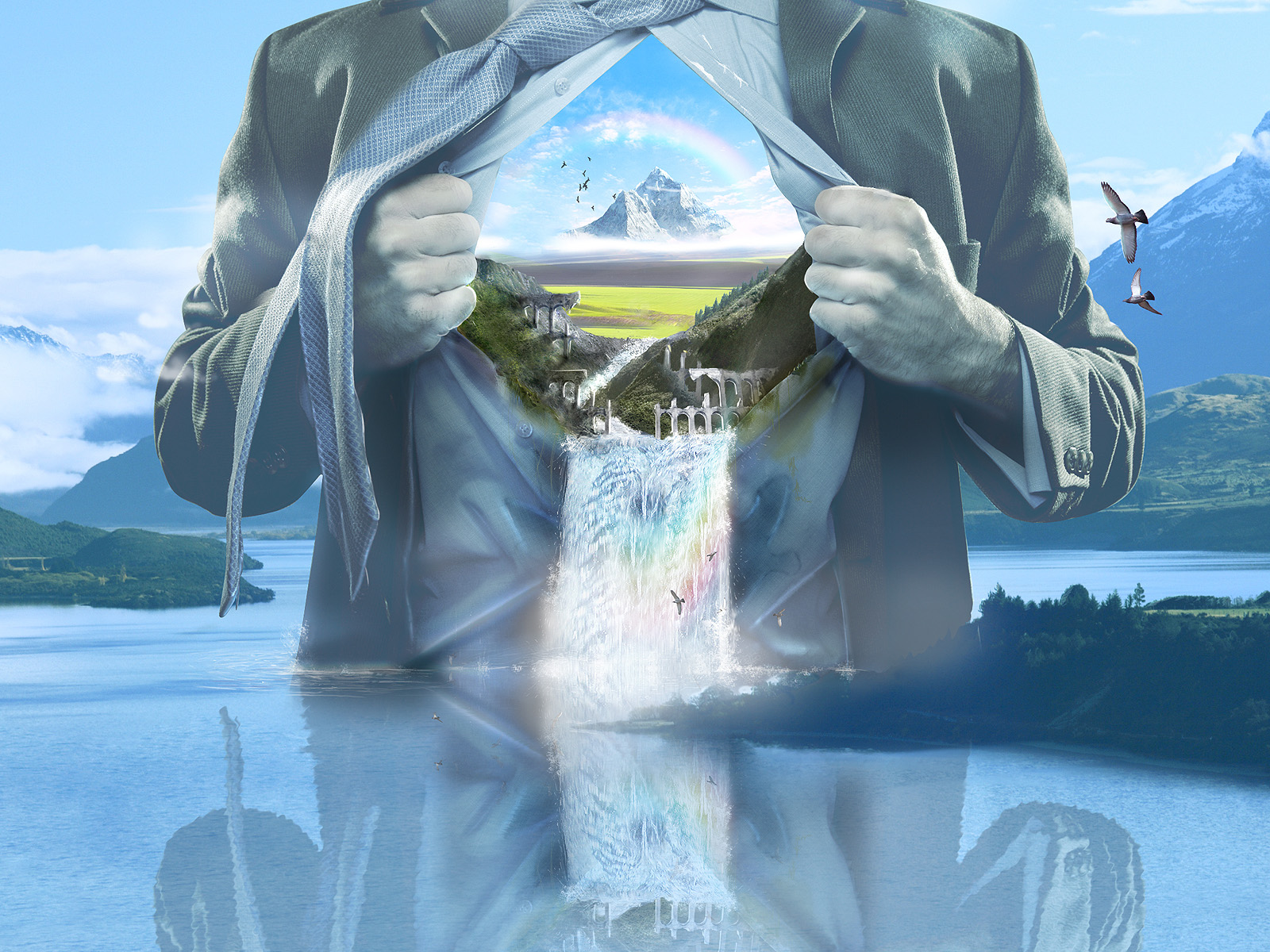 Desktopography Cool Design Wallpapers - Inner World - HD Wallpaper 