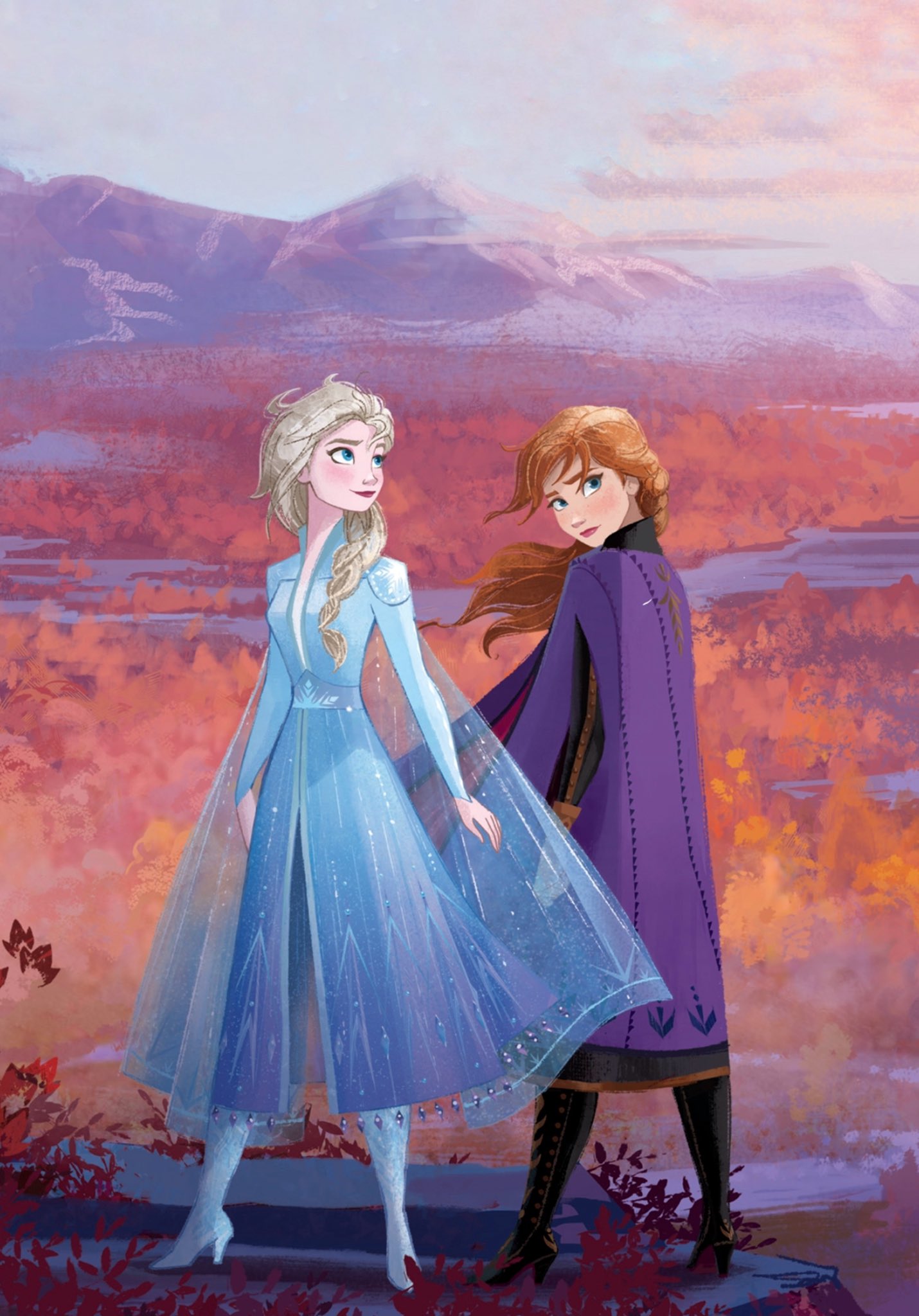 Frozen 2 Phone Wallpapers - Elsa Frozen 2 Art - 1430x2048 Wallpaper -  
