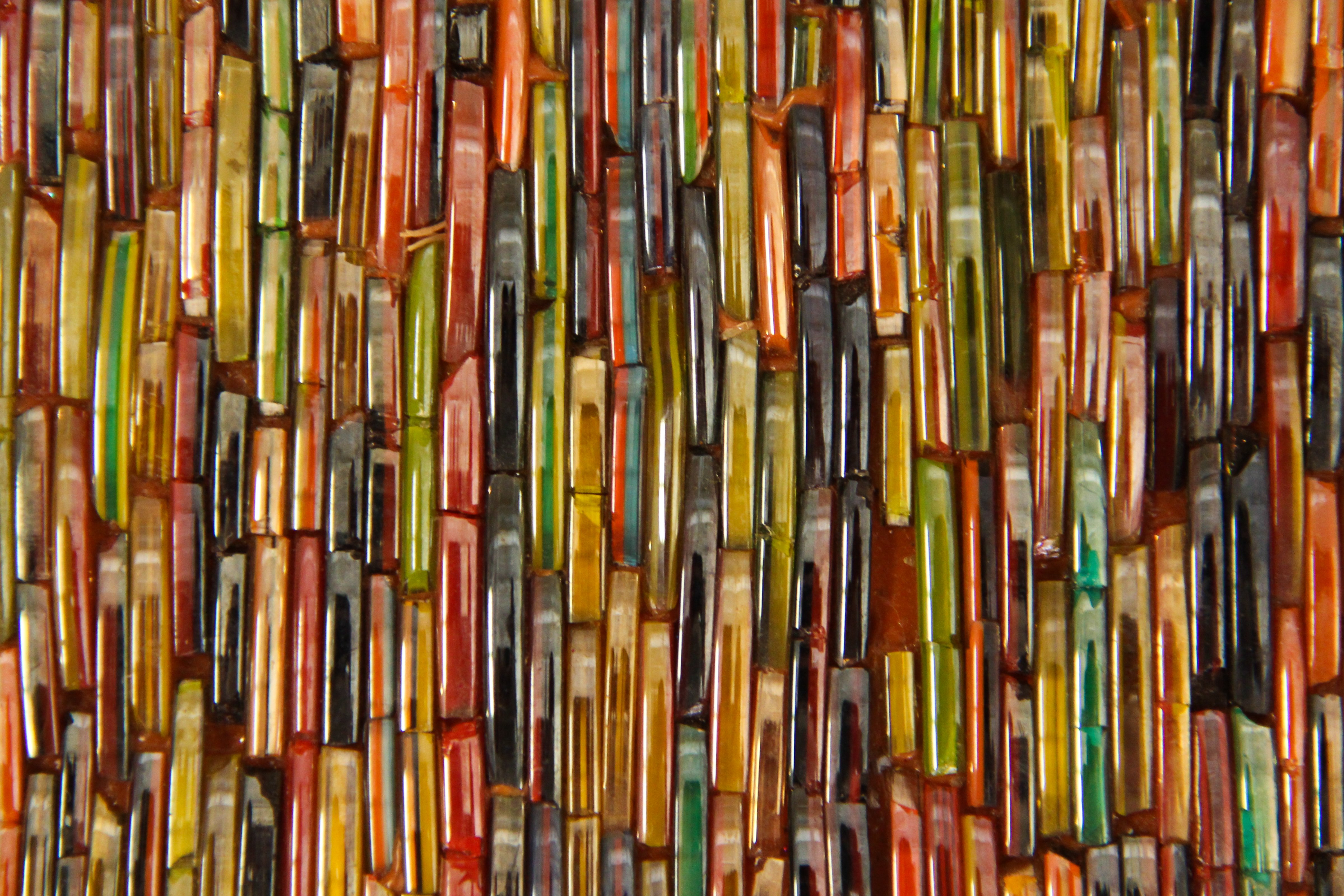 Glass Texture Color Strip Collage Tileing Chipped Rainbow - Textured Hd - HD Wallpaper 