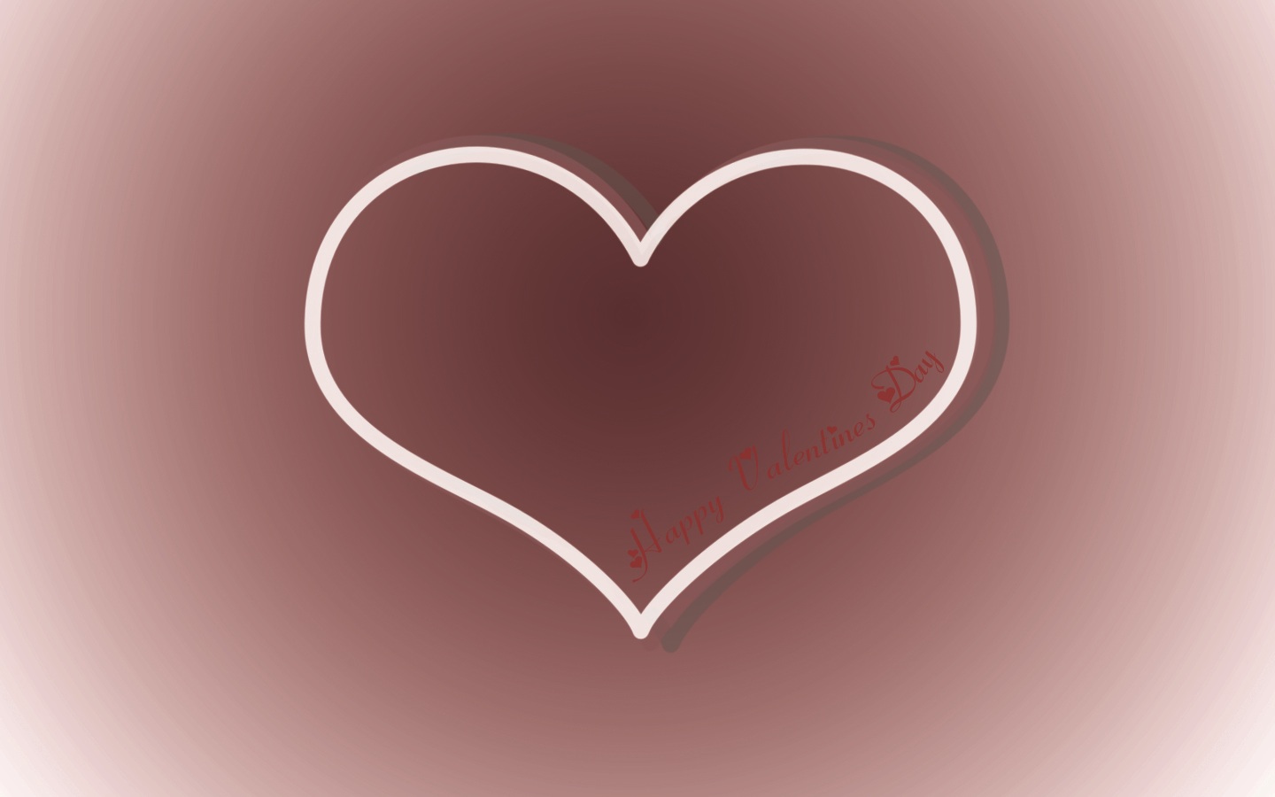 Simple Love - Heart - HD Wallpaper 