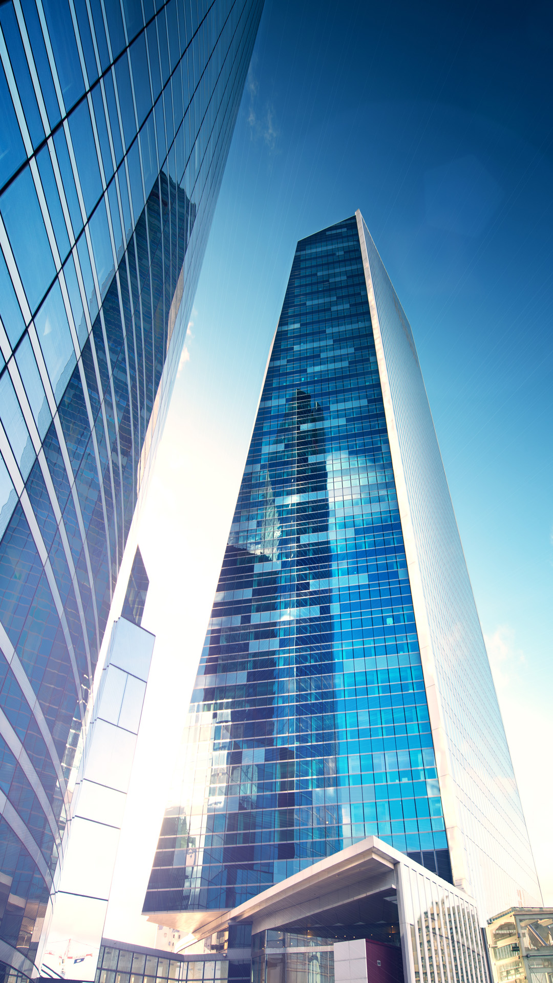 Iphone Wallpaper Architecture Blue Modern Architecture - Flood Insurance In Brooklyn And Williamsburg Www Jnrins - HD Wallpaper 