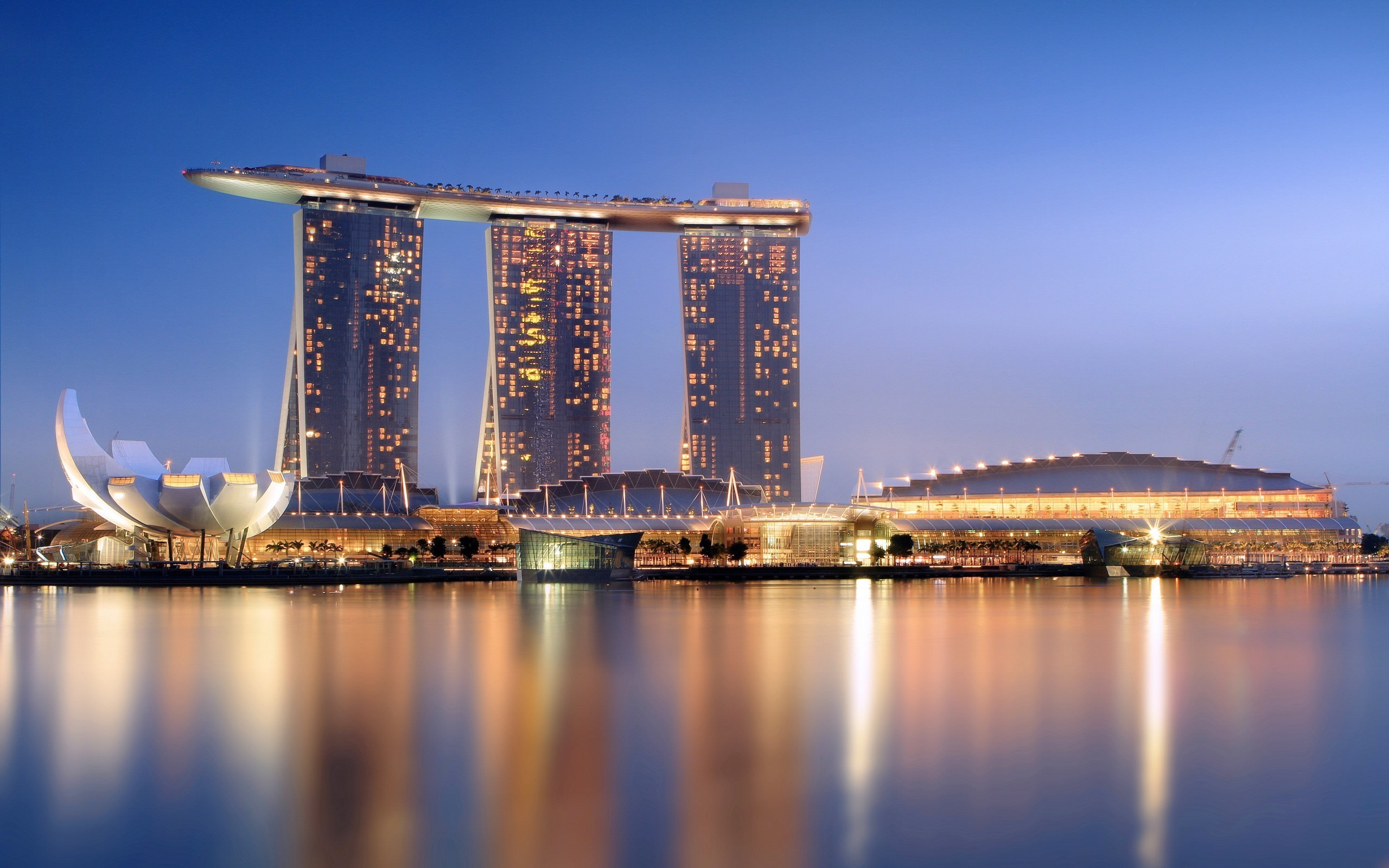 Marina Bay Sands Hd - HD Wallpaper 