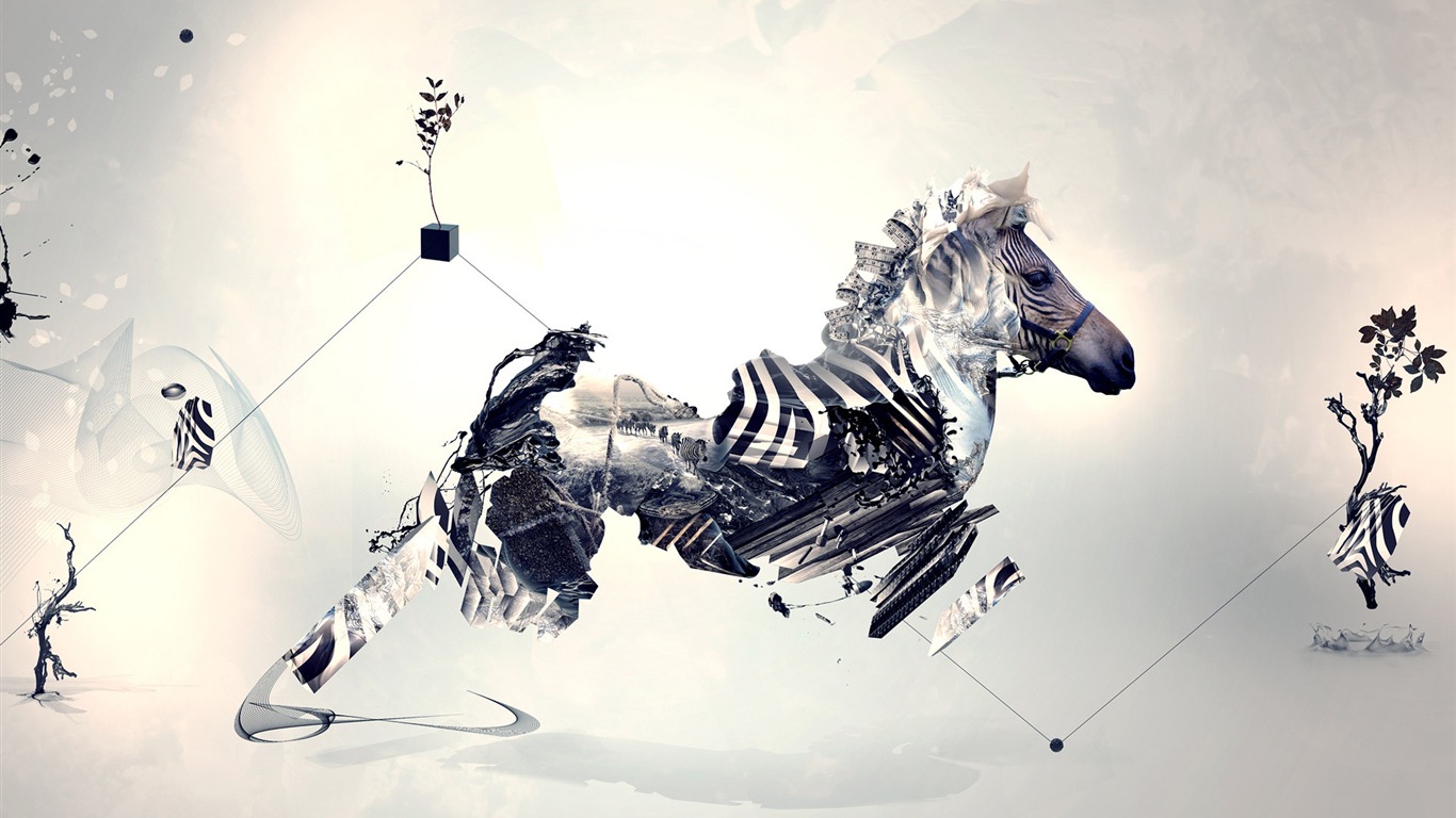 Animal Theme Design Wallpaper Ps2011 - Hd Art - HD Wallpaper 