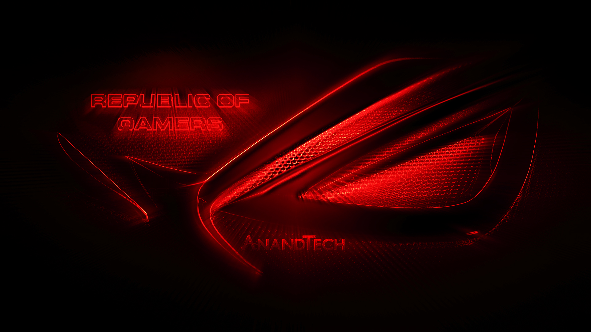 Anime/rog Wallpaper - Background Amd Hd - HD Wallpaper 