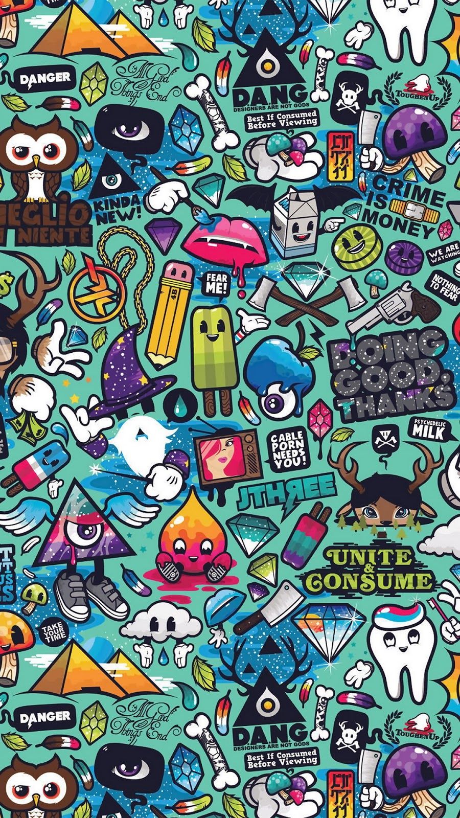 Fondos De Pantalla Graffiti - HD Wallpaper 