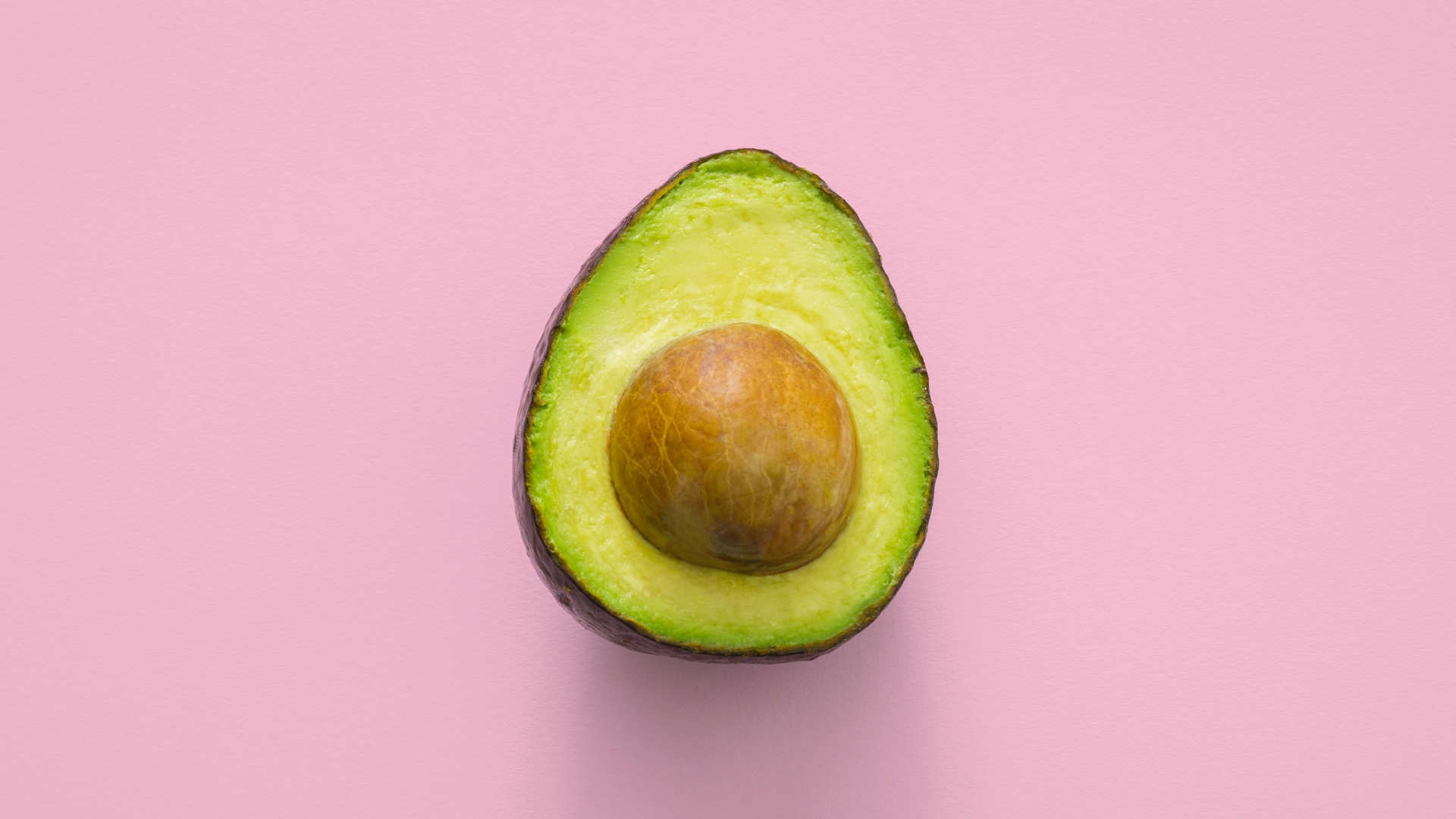 Wallpaper Avocado, Minimalism, Pink - Обои На Рабочий Стол Авокадо - HD Wallpaper 