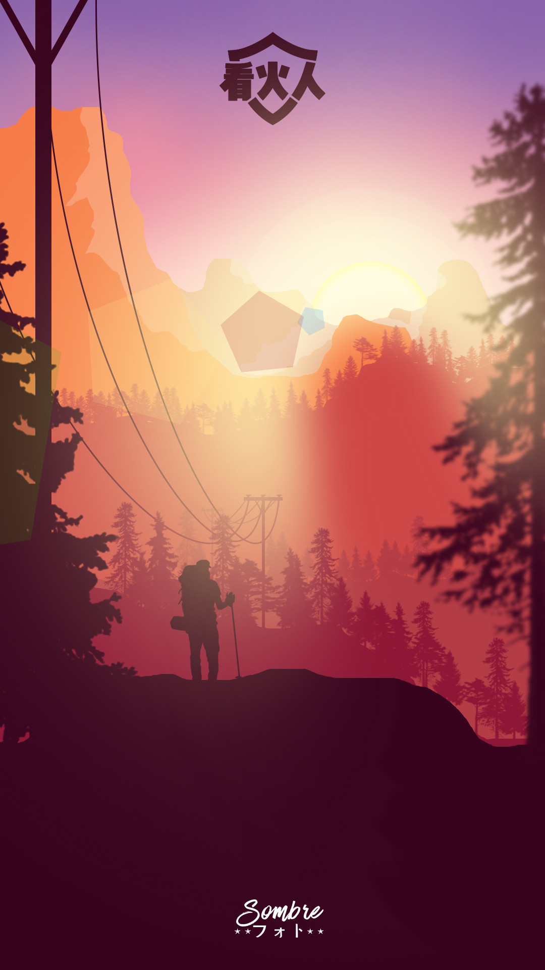 Обои Firewatch На Телефон - HD Wallpaper 