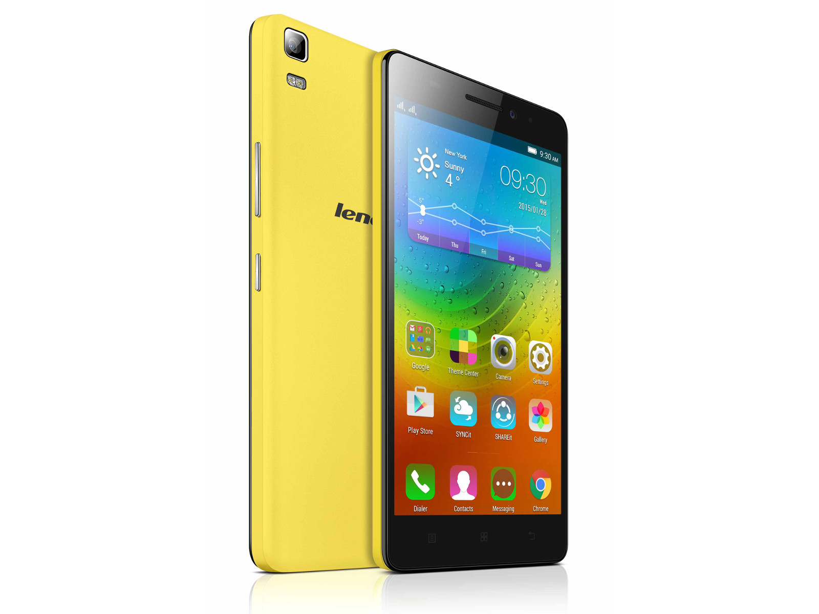 Lenovo K3 Note Yellow - HD Wallpaper 
