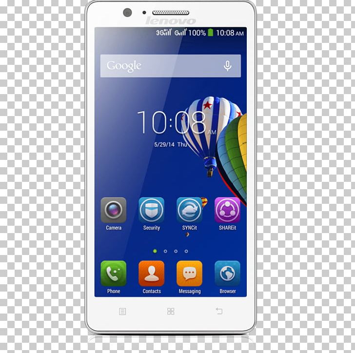 Lenovo A536 Android Kitkat Lenovo Smartphones Png, - Lenovo A536 White Dual Sim - HD Wallpaper 