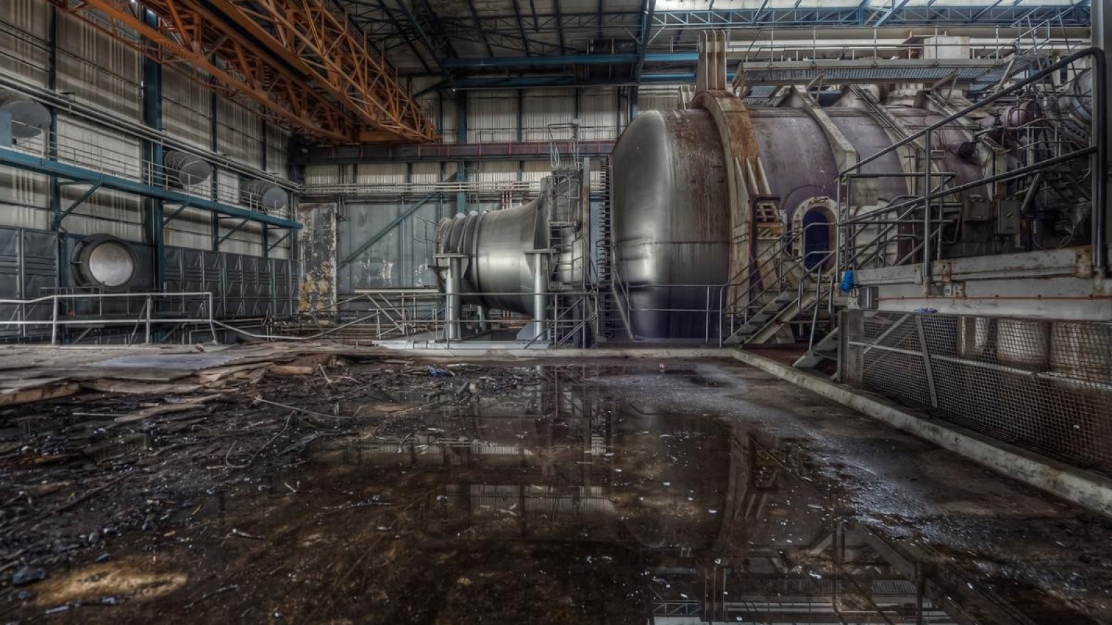 Factory Wallpaper - Abandoned Factory Background - HD Wallpaper 