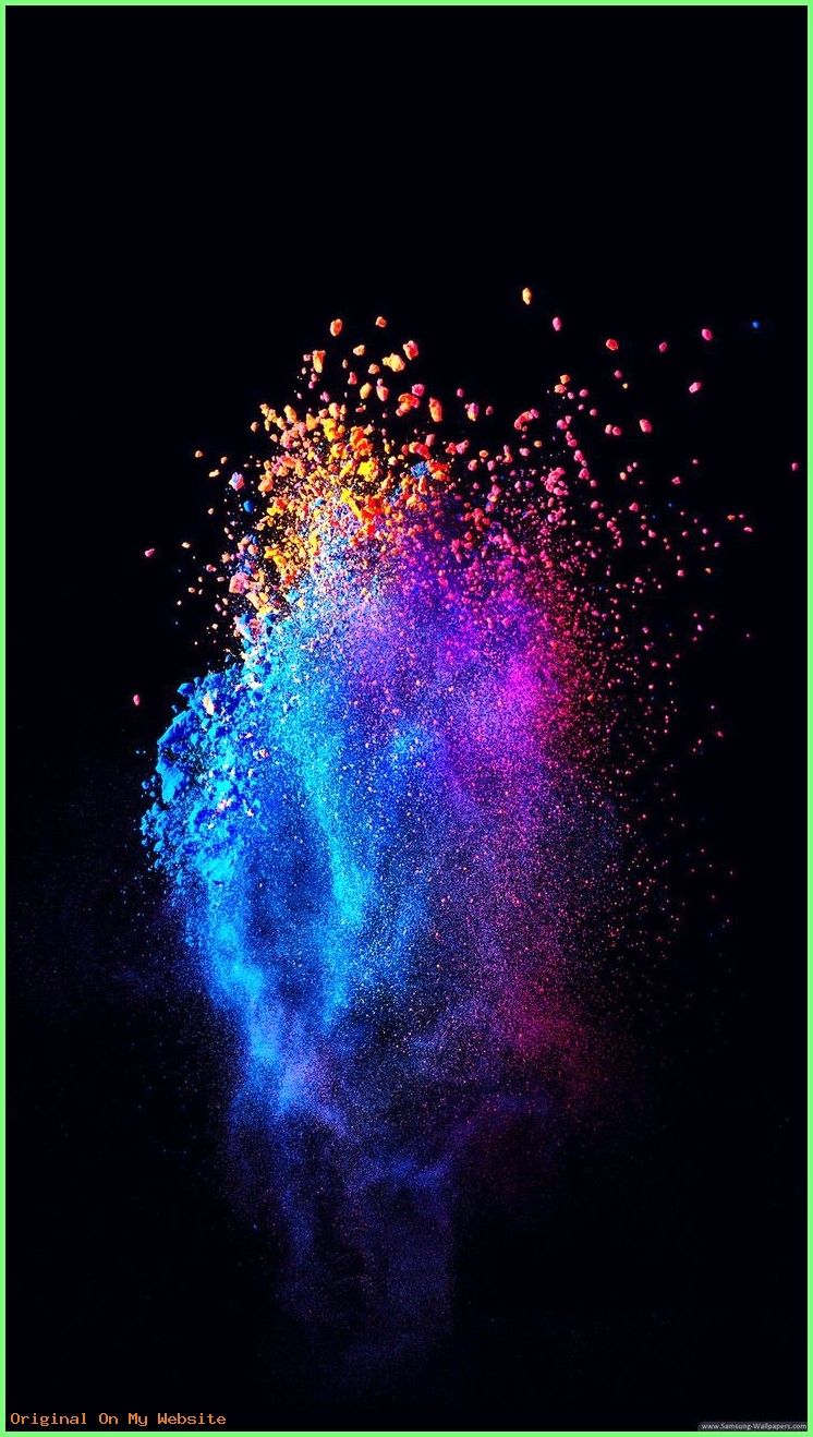 Iphone Wallpaper Color Explosion - HD Wallpaper 