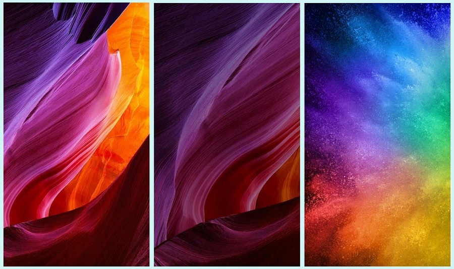 Download Stock Wallpapers Mi Mix & Mi Note 2 Full Pack - Xiaomi Mi Mix 18k - HD Wallpaper 
