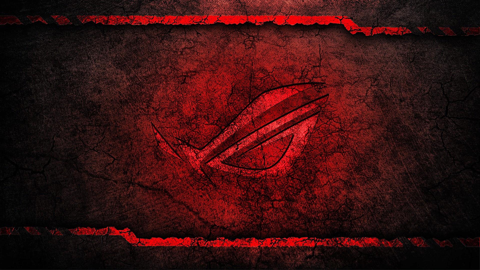 Asus Wallpaper - Republic Of Gamers Wallpaper Red - HD Wallpaper 