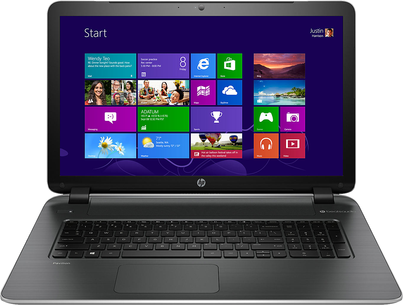 Hp 240 G4 Notebook Pc - HD Wallpaper 
