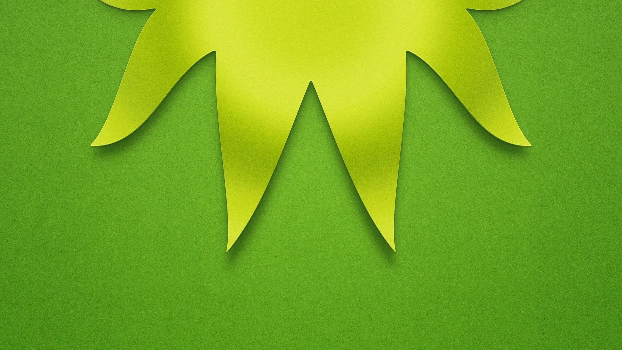 A Green Apple Wallpapers - All Green Kermit The Frog - HD Wallpaper 