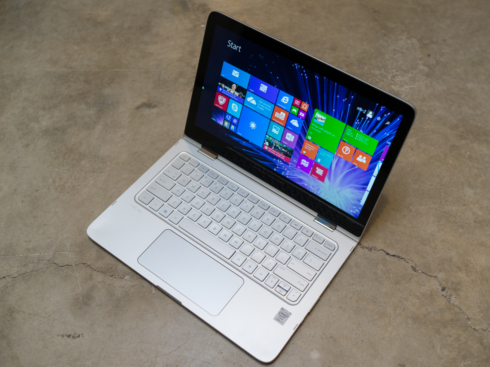 Hp Spectre X360 In Laptop Mode - Hewlett Packard Laptops Spectre - HD Wallpaper 