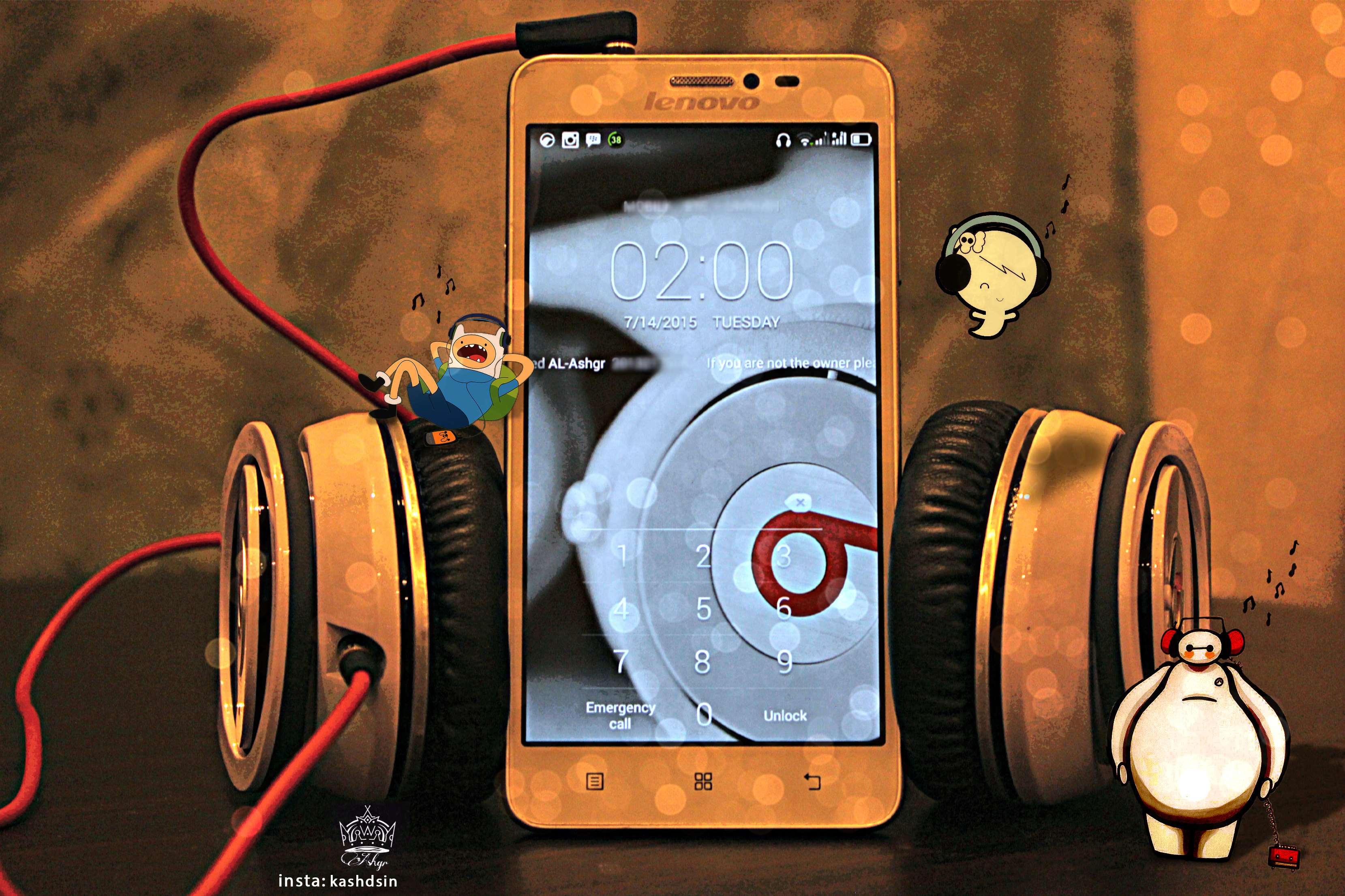 Headphones - HD Wallpaper 