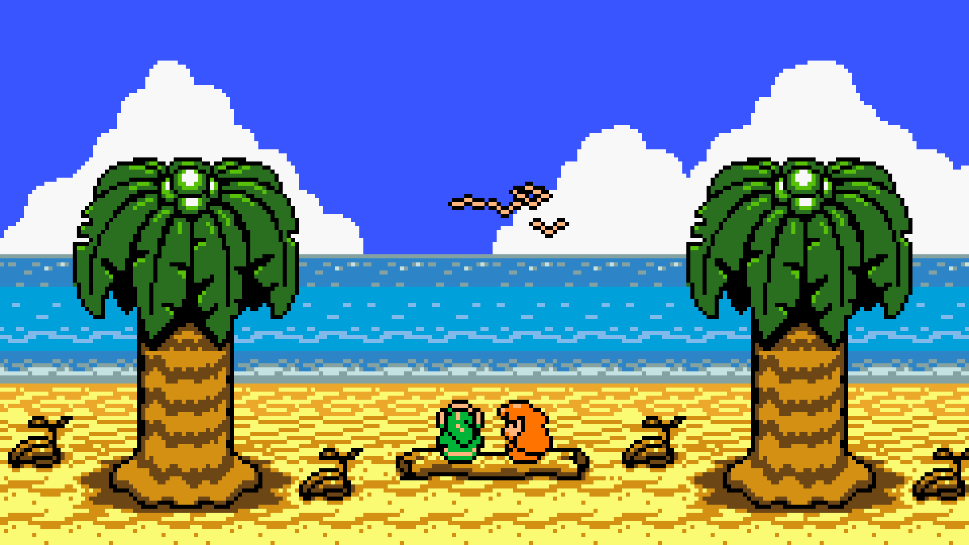 Awesome The Legend Of Zelda - Legend Of Zelda Link's Awakening - HD Wallpaper 