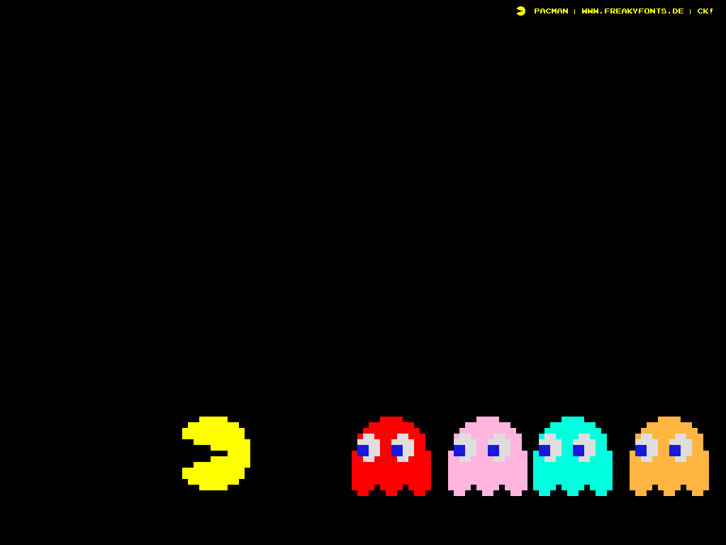 Space Invaders Pac Man - HD Wallpaper 