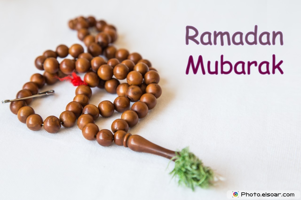 Ramadan Mubarak As Wallpaper With Rosary - Ramzan Mubarak Image Hd - HD Wallpaper 