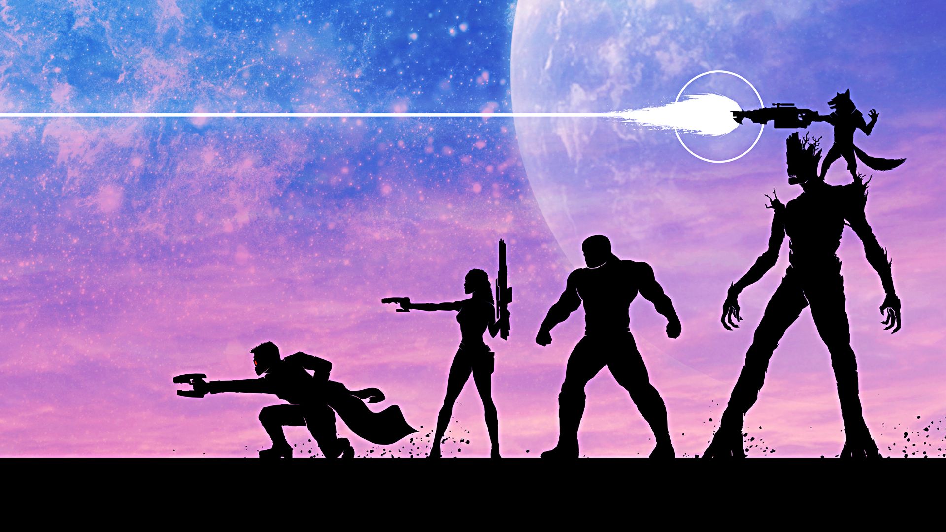 Guardians Of The Galaxy Desktop - HD Wallpaper 