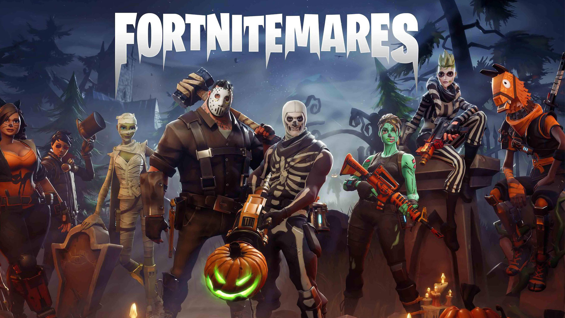 Fortnitemares Wallpaper Hd - HD Wallpaper 