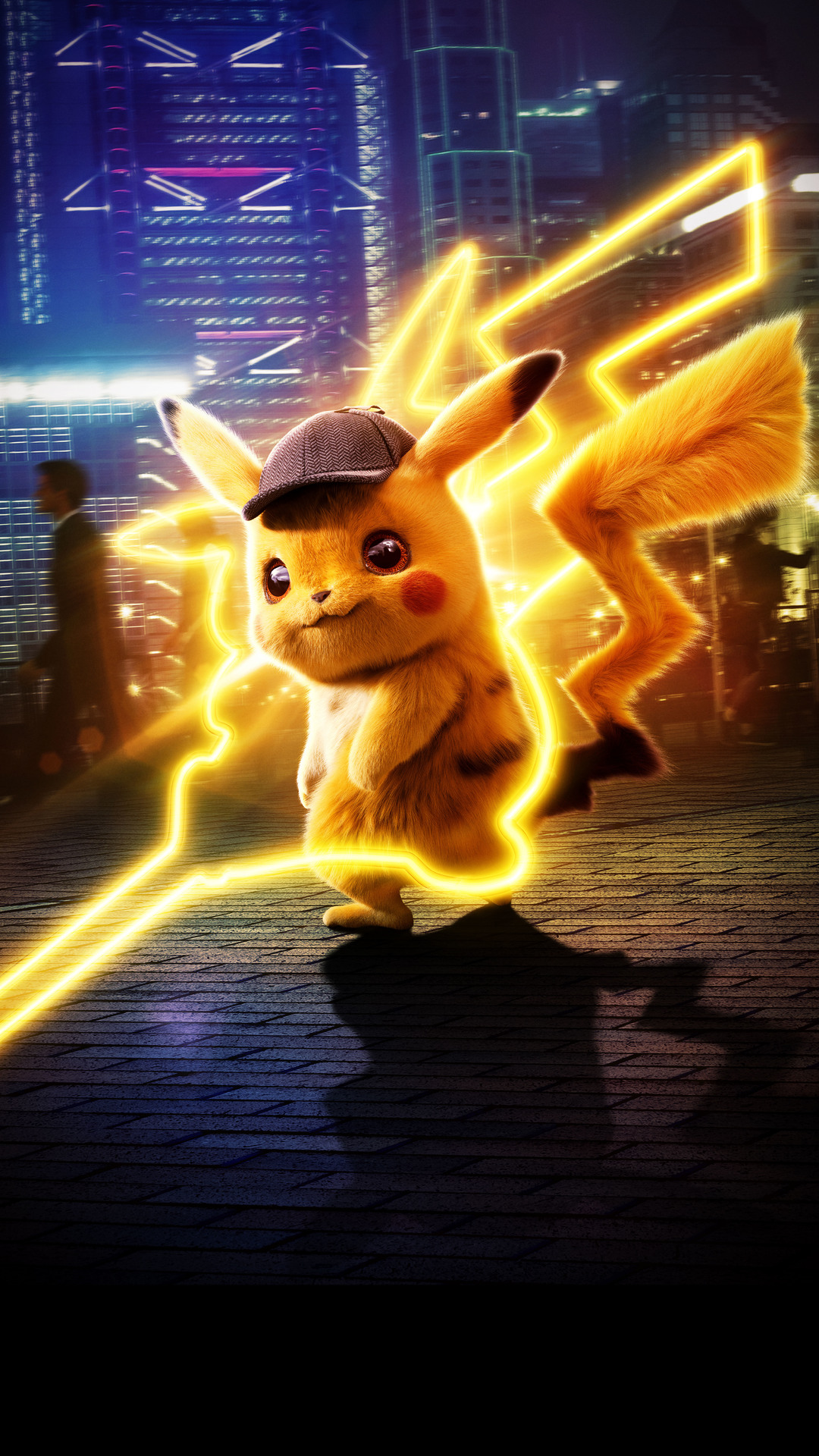 Pokemon Detective Pikachu Desktop Wallpaper - Detective Pikachu Wallpaper Iphone - HD Wallpaper 