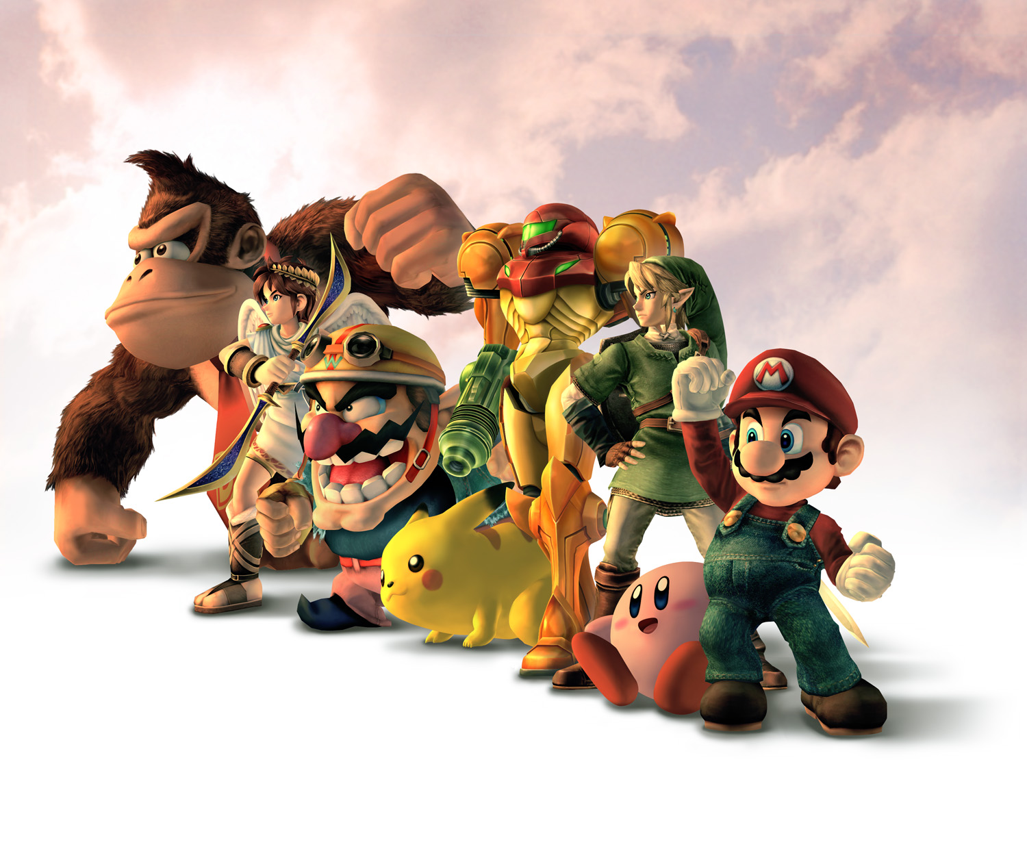Super Smash Bros Brawl Artwork - HD Wallpaper 