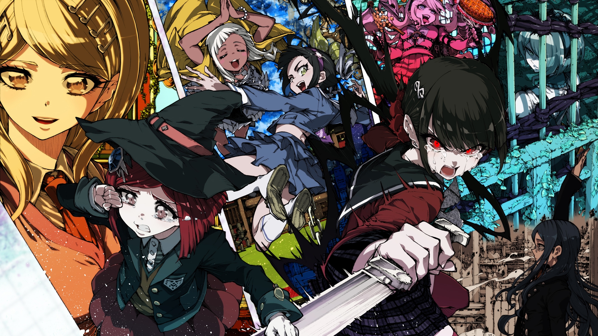 Danganronpa V3 Killing Harmony Game Characters Backgrounds - Danganronpa V3 - HD Wallpaper 